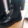 Black Knitted Boots. I Saw It First. Size Four. Image 5