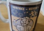 Rare Fallout Video Game Mug Cup Excellent Condition