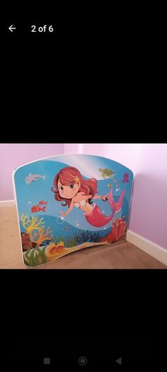 Toddler bed with mattress