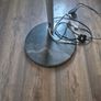 Silver Long hangover Floor Lamp with Telescopic hanging arm Image 3