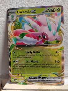 Lurantis EX 004/084 - Double Rare Pitch Black Pokemon Holo Near Mint