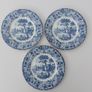 Lovely Vintage Blue and White 7.75 Inch Luncheon Plate Made in Japan in the Lovely Cottagecore Style "English Village" Pattern Image 6