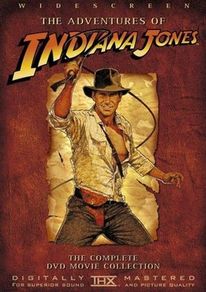 Indiana Jones Trilogy - Box Set - 4 DVD's - Movie DVD Indy - collector