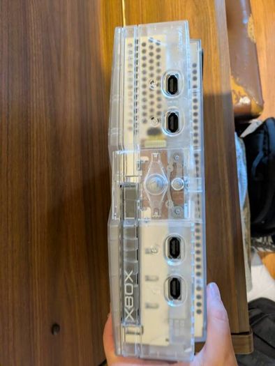 NEW Original Xbox Crystal Edition