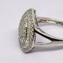 Cubic Zirconia Ring in Rhodium Overlay Sterling Silver Image 8
