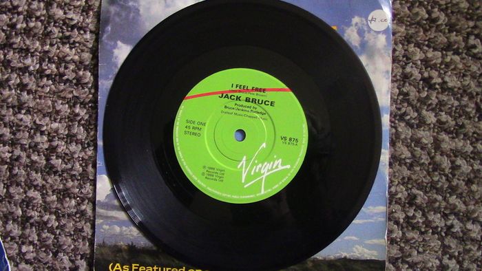 Jack Bruce - I Feel Free / Make Love (Part II) 7" Single