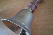 Brass School Bell 7 inches