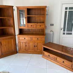 Matching set of 2 cabinets & coffee table