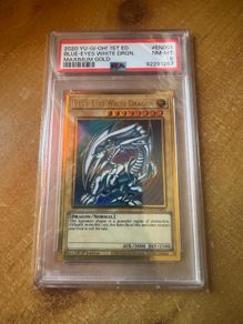 yu-gi-oh! Blue eyes white dragon GOLD