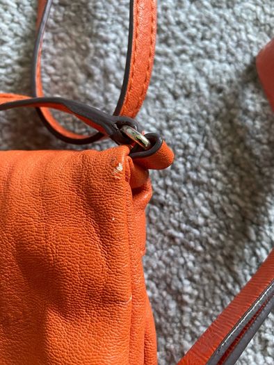Vintage Guess burnt orange handbag