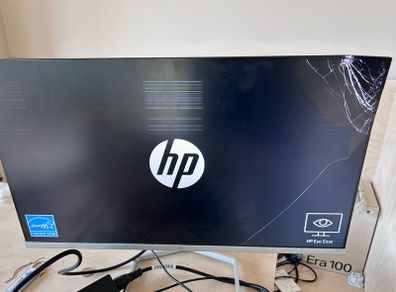 hp monitor broken