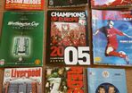 Liverpool football programmes and magazines