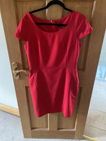 red dress