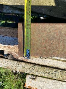 concrete screed rail
