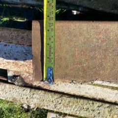 concrete screed rail