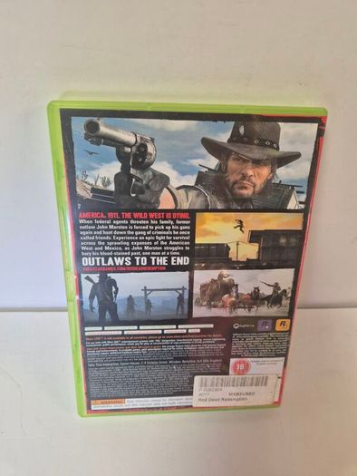 Red Dead Redemption (Xbox 360) - 100% Complete (CIB) with Map