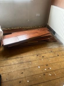 Free laminate flooring first come