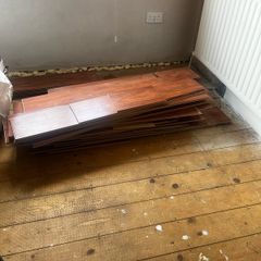 Free laminate flooring first come