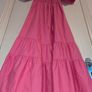 a really pretty pink midi dress that's perfect for Summer Image 2