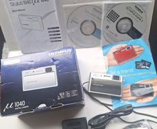 Olympus Stylus 1040 digital compact camera.