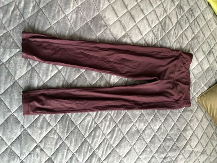 Sweaty Betty High Shine Gym Leggings, Black Cherry Purple Size S