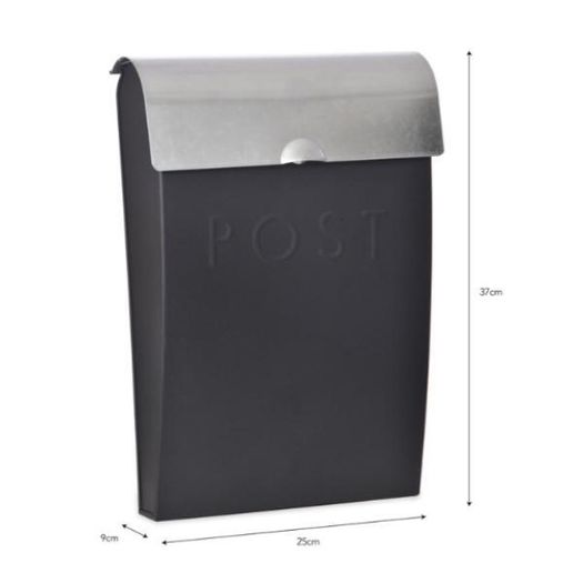 Classic Post Box with lock Carbon GT24