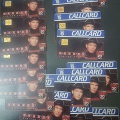 17 garth brooks used callcards