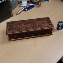 Trinket box carved