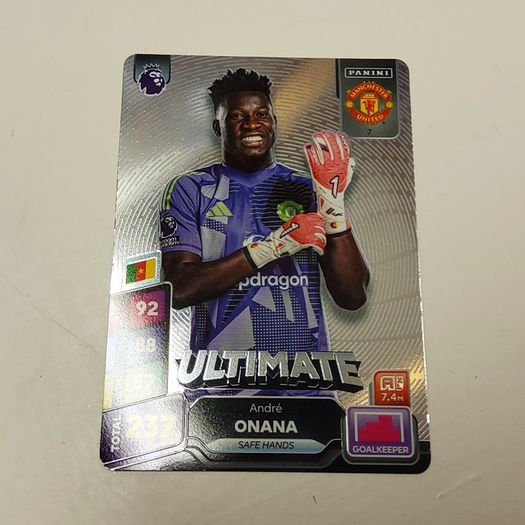 Andre Onana - Manchester United Ultimate  Panini 2024/2025 Plus Adrenalyn XL  # 7