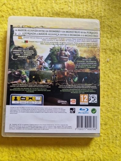 Majin and the Forsaken Kingdom PlayStation3 Ps3 games Original