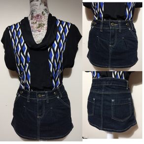 Blue Denim Skirt
