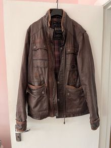 waxed jacket diesel