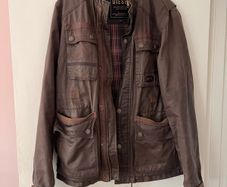 waxed jacket diesel
