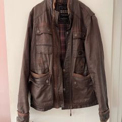 waxed jacket diesel