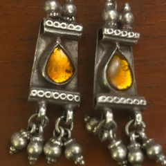 Indian Silver Earrings