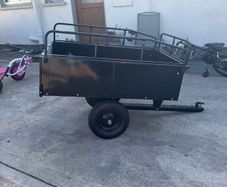 brand new 4x3 foot tipping trailer.