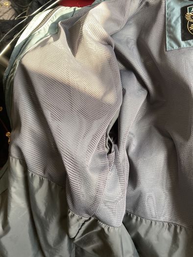 AIGLE MTD Waterproof Coat with Mesh Lining and Hood - Size M