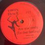 Virgin Dance Are you ready picture sleeve vinyl record single in vg+ condition Image 2