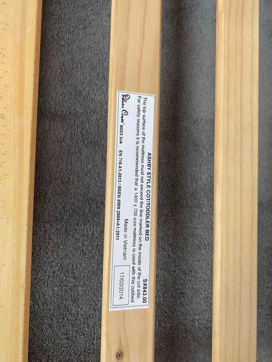 Silvercross Ashby Cot / Bed