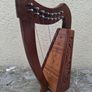 Lap Harp or model Harp handcarved Image 5