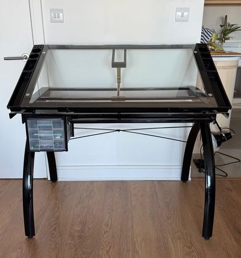 Glass Drawing Desk - Futura Craft Station