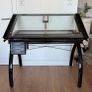 Glass Drawing Desk - Futura Craft Station Image 2