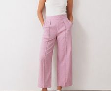 Rich & Royal cropped houndstooth trousers