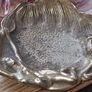 Antique Art Nouveau  Cast Brass Naked Lady Ashtray Image 4