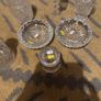 Lot of Glass, ashtrays, crystal, decanter Image 2