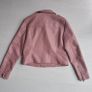 Next  Pink leather  biker jacket .size 10  12 M  New. Image 2