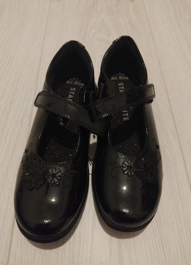 New Start rite black patent shoes size 12F