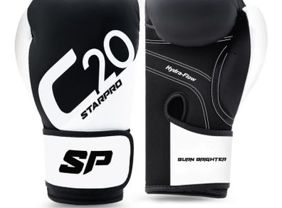 Starpro C20 Boxing Gloves Black/White