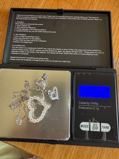 Moissanite Diamond Heart Set