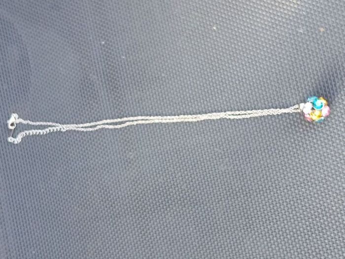 Lovely Necklace/Disco Pendant